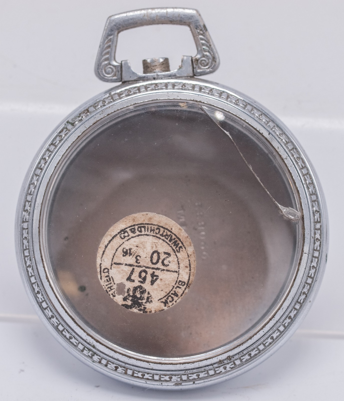 Keystone 18s Pocket Watch Open Face Lever Set Case 55.17mm