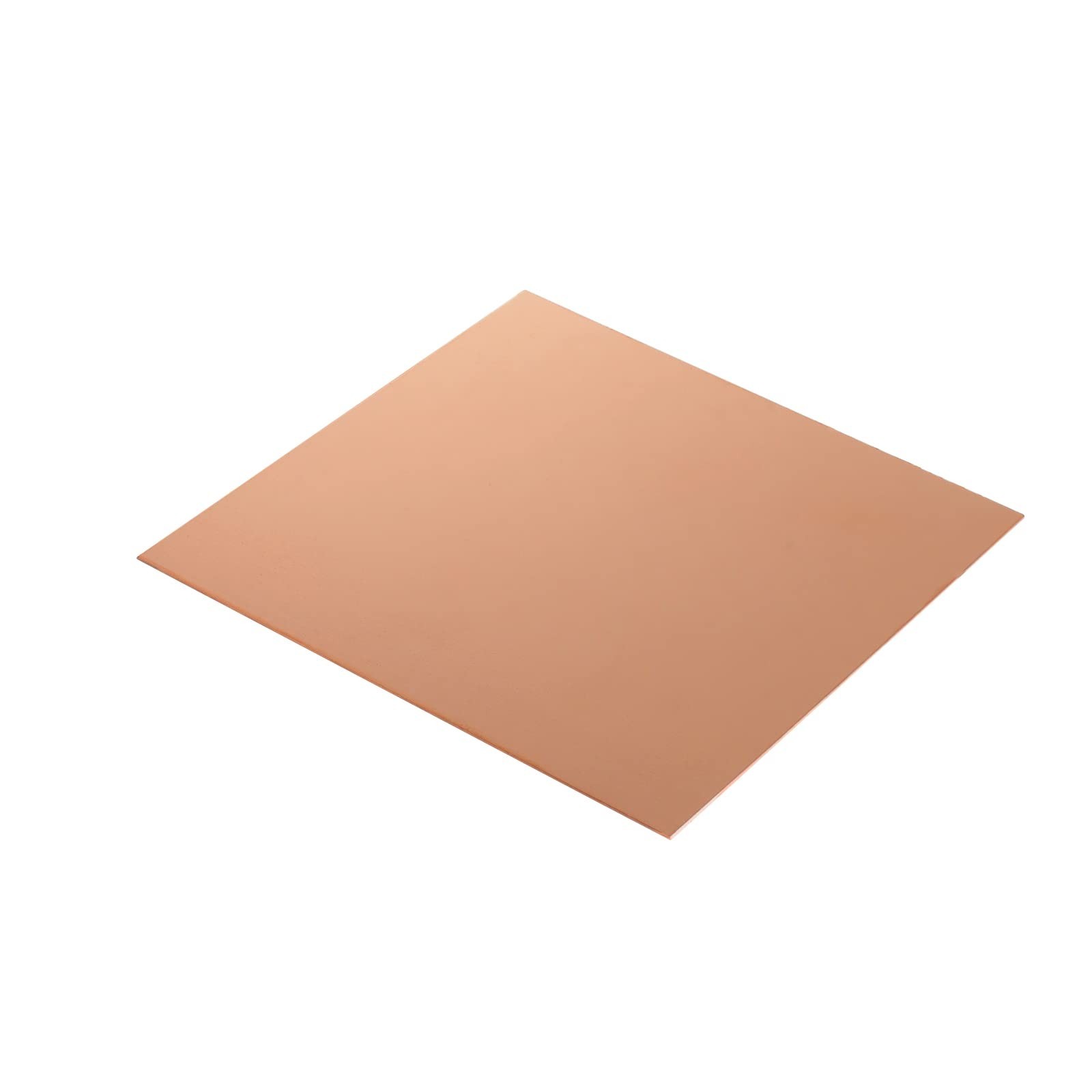 2 Pieces Pure Copper Sheet Plate 6×6 inches, 24 Gauge, Metal for Industry Sup…