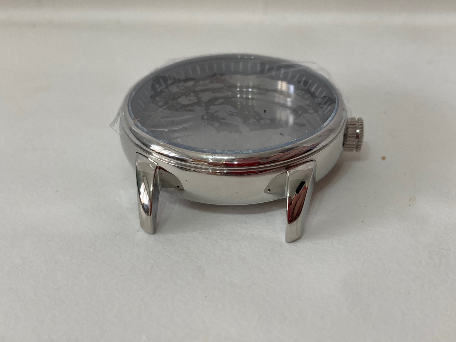 SPARE PARTS ACCESSORY STEEL CASE PHILIP WATCH CARIBE NEW.6
