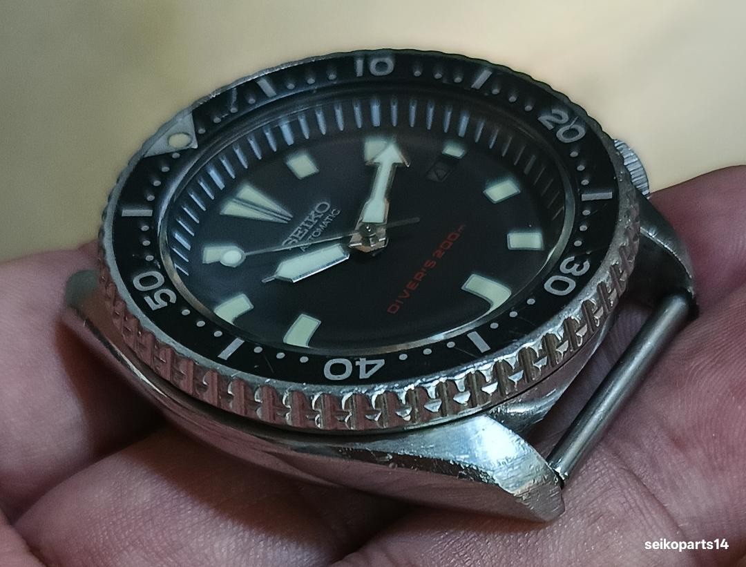 ORIGINAL SEIKO TRANSITION 200m DIVER 3 COUNTRY SIGNED 7002-7039 YEAR 1994 DEC