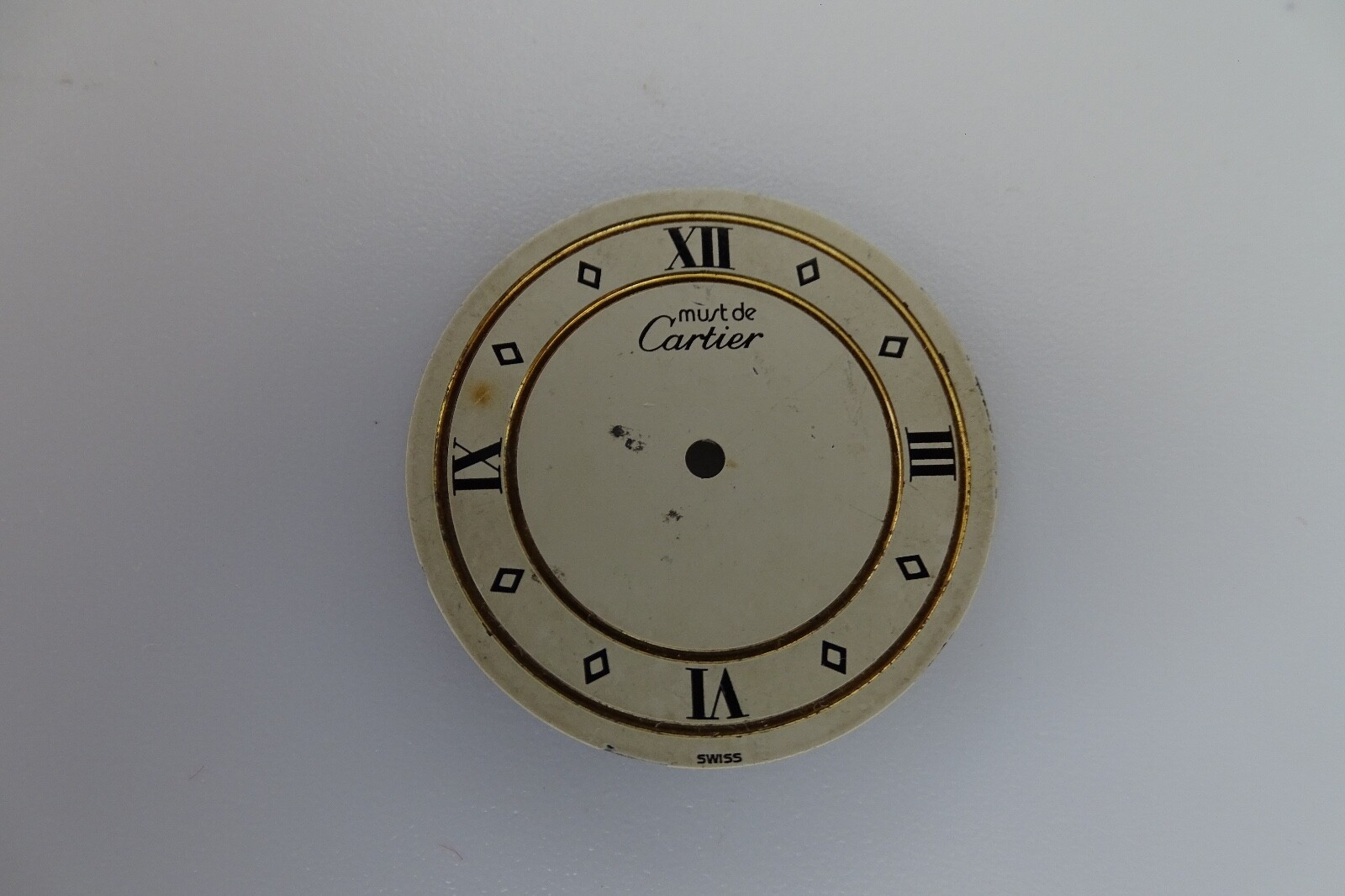 Must de Cartier Vendome Ivory/Cream Dial Quartz Original 26mm