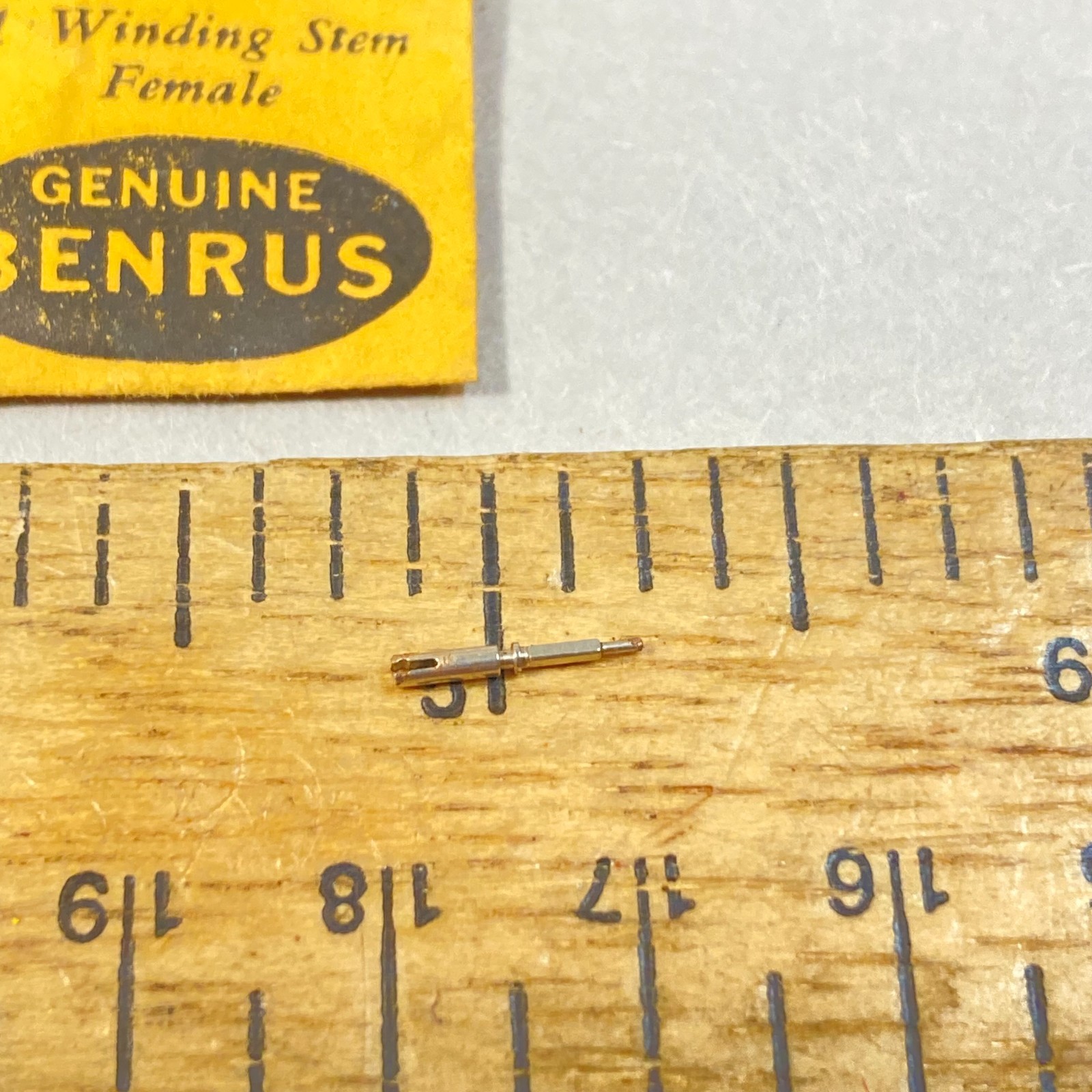 Vintage Benrus Clutch Wheel Winding Stem Winding Pinion Parts or Repair