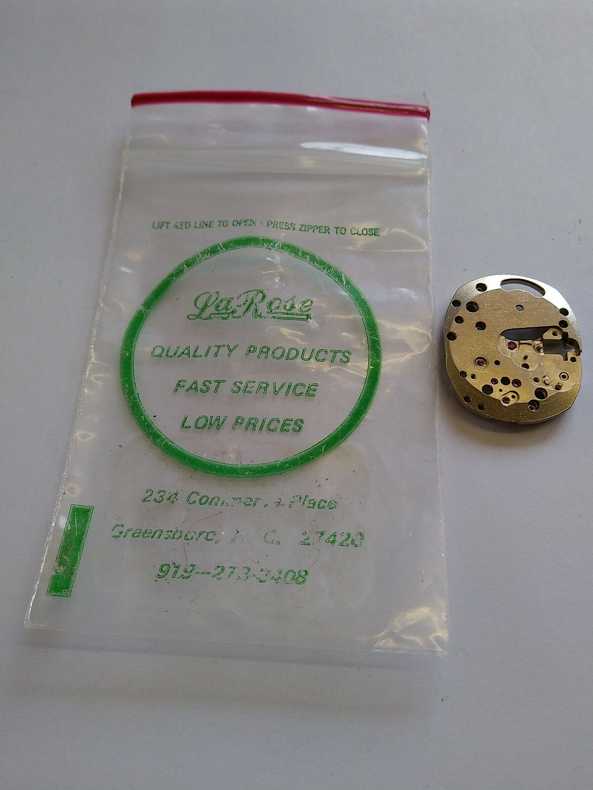 NOS Elgin Base Plate For 19 Jewel 700 Series Durabalance Models.