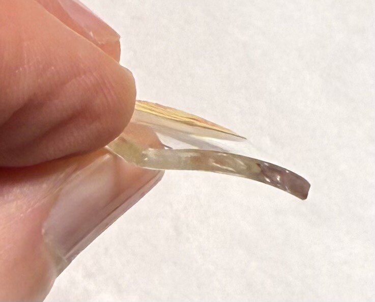 NOS Vintage 1950s Hamilton Craig Premium Thick Watch Glass Crystal