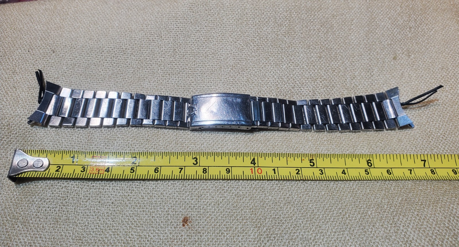 1965 Omega Speedmaster / Seamaster 300 Bricklink 7912 Bracelet 20mm w/516 E.P.