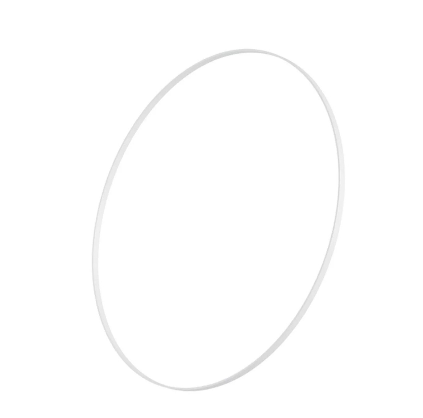 Waterproof Glass Gasket Rubber O Ring for Watch Crystal Silicone White Nontoxic