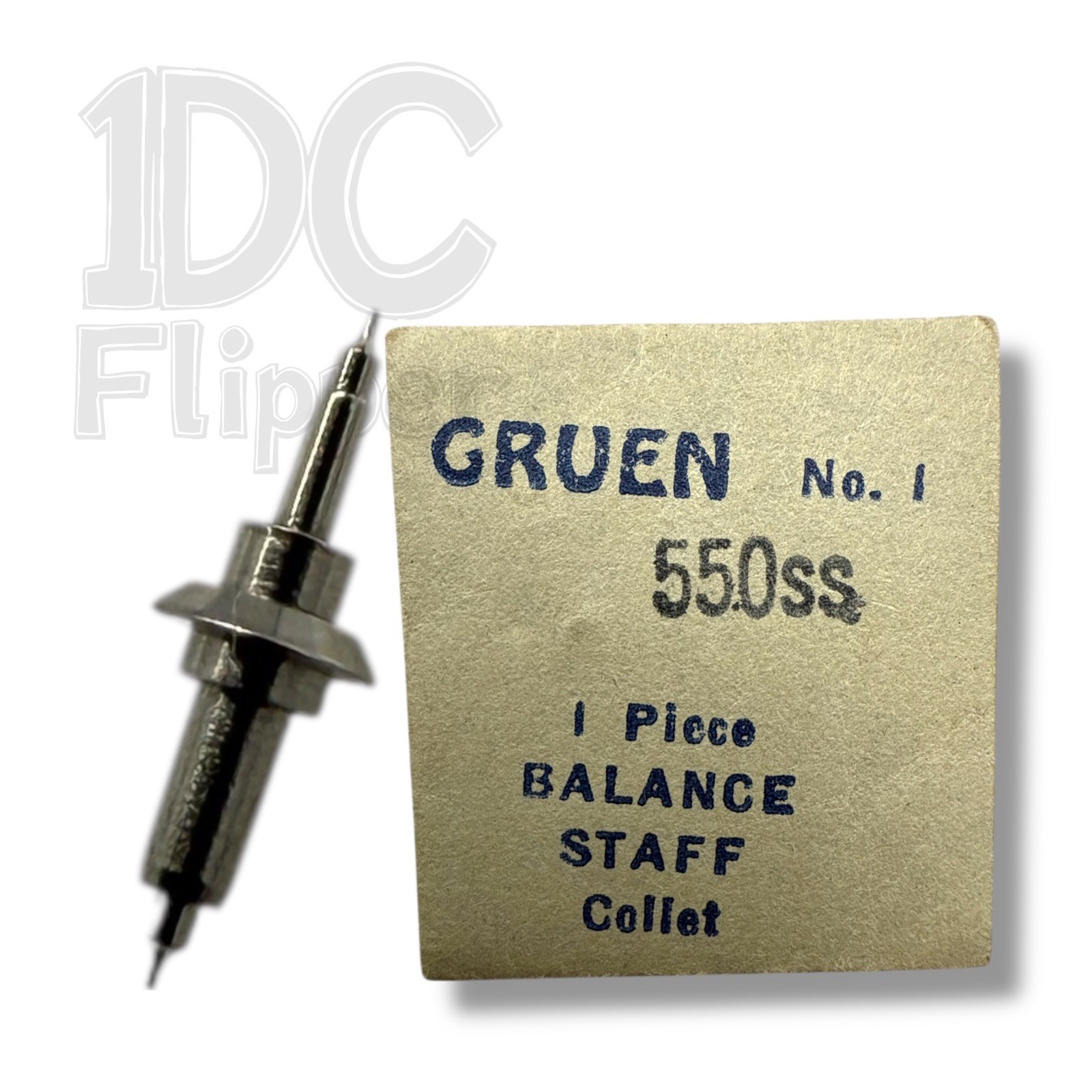 Gruen 550SS Balance Staff BestFit 100/755, Felsa 690 Fits Multiple, Read List!