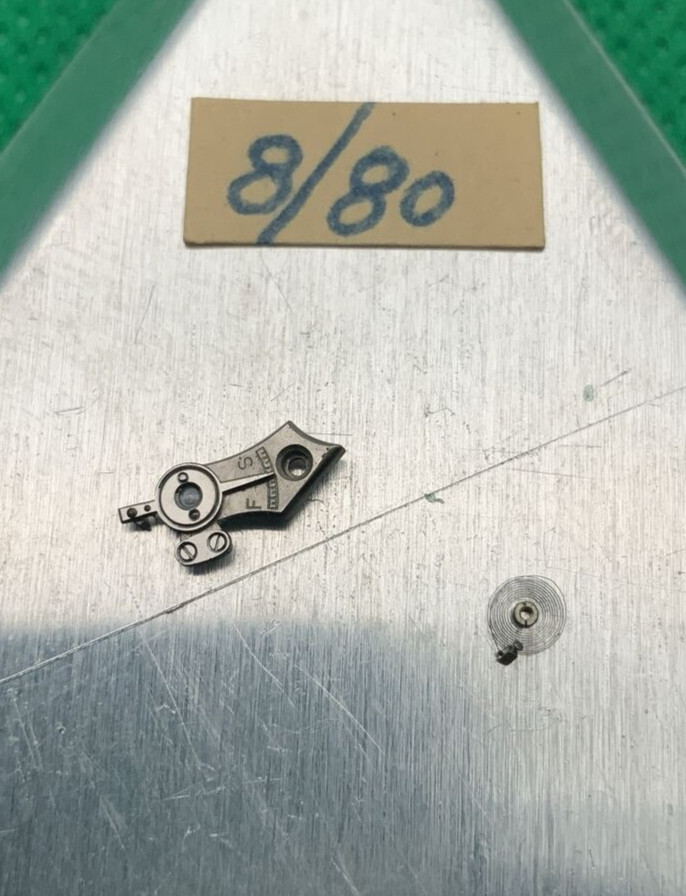 Patek Philippe Cal 8/80 Balance Bridge And Hairspring