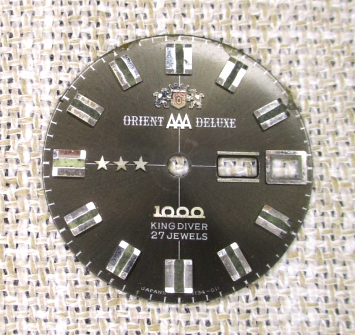 Orient King Diver 1000 Automatic CB.349-11340 DIAL, missing feet, from Japan