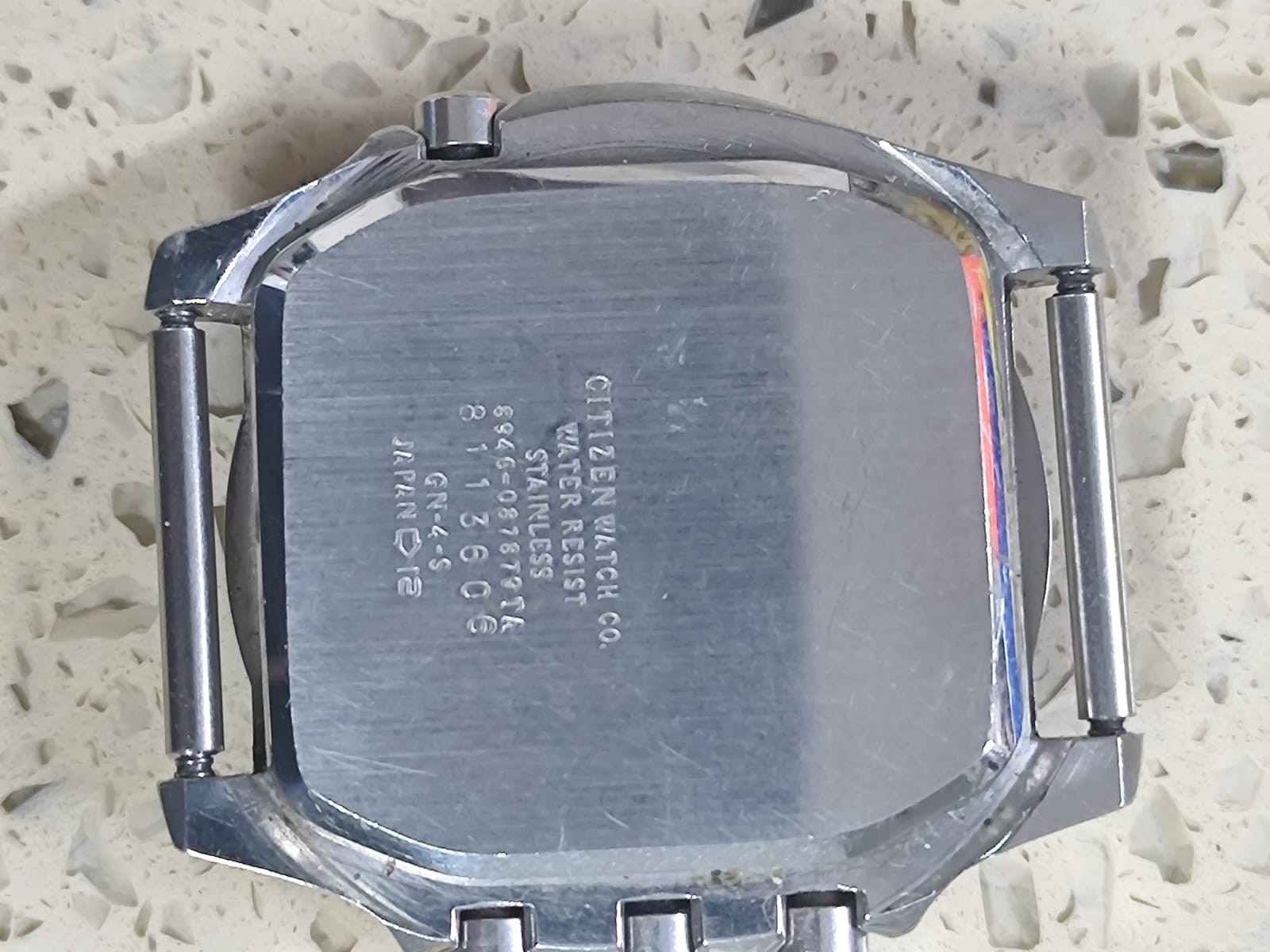 Citizen 8946-08779 Digi-Ana COMBO Chrono Quartz Part CASE Japan 1980 Good