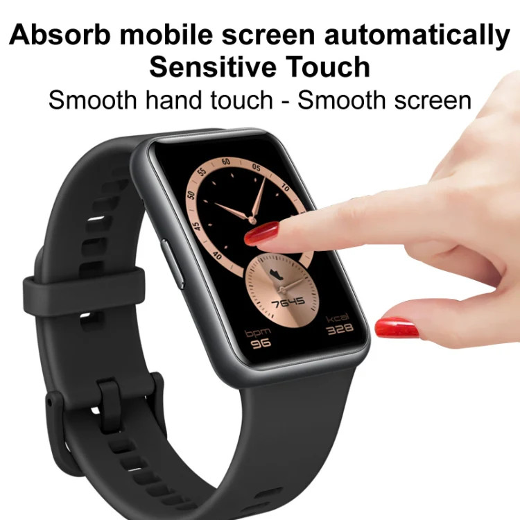 For Apple Watch Series 4/5/6/SE 1/2/3 44mm IMAK Plexiglass HD Watch Protective F