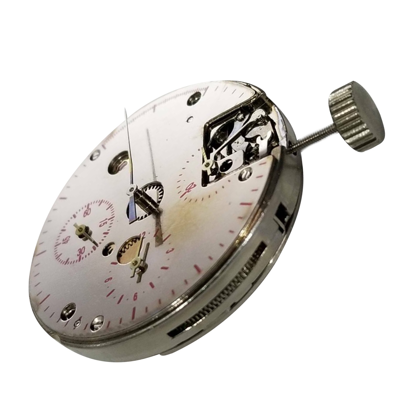 31.3mm Mechanical Chronograph ST19 Hand-Wind Movement For Seagull ST1902 TY2902