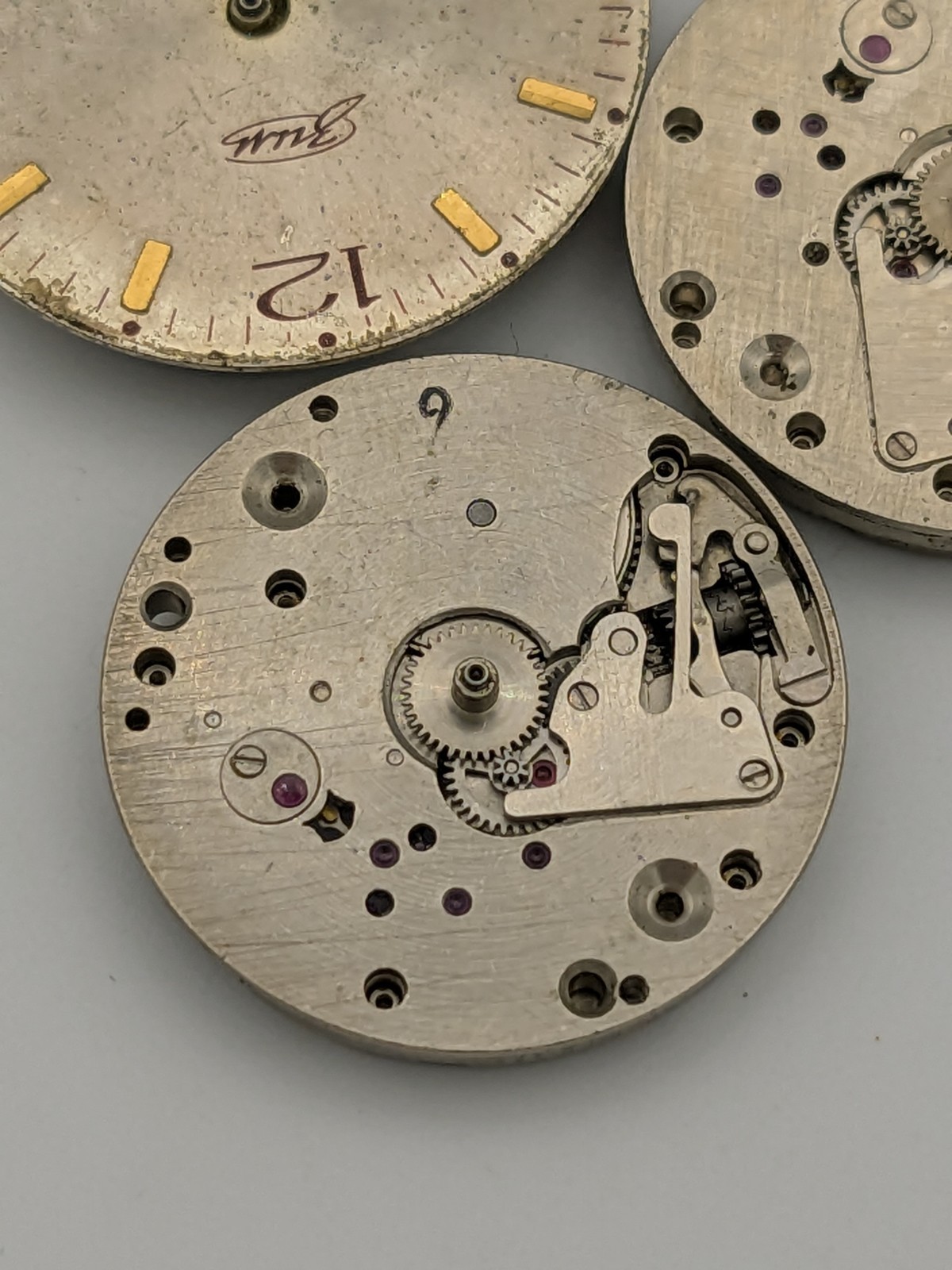 ZiM Pobeda 2602 Movement Soviet USSR For Parts Or Repairs