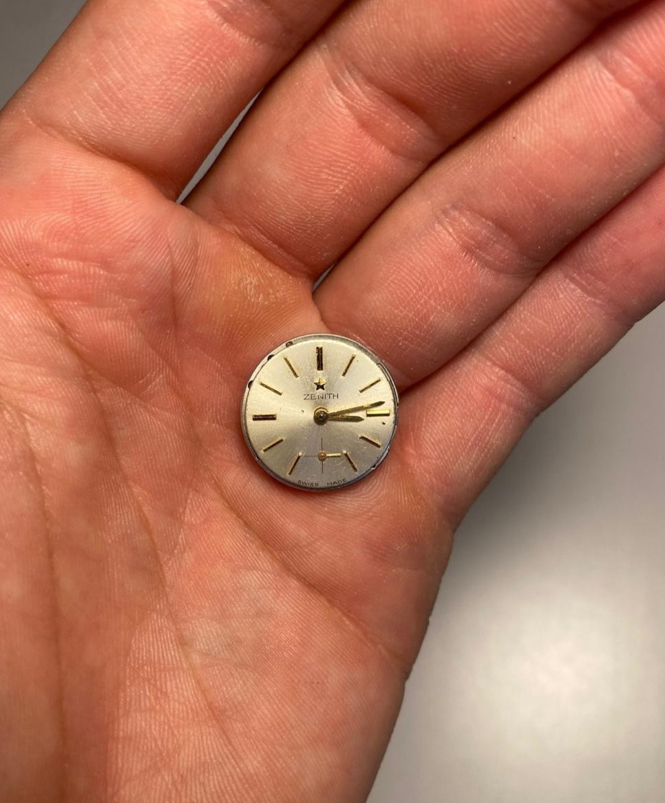 Zenith Movement Mechanical Caliber Vintage Dial Hands Spares Movement