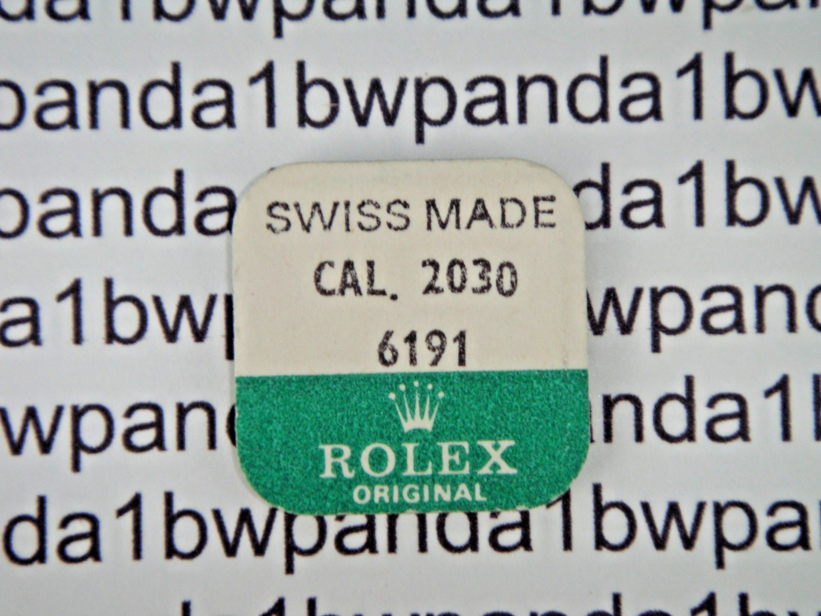 OEM Rolex Calibers 2035 & 2030-6191 BUSH FOR CENTRE SECOND PINION=NOS New Sealed