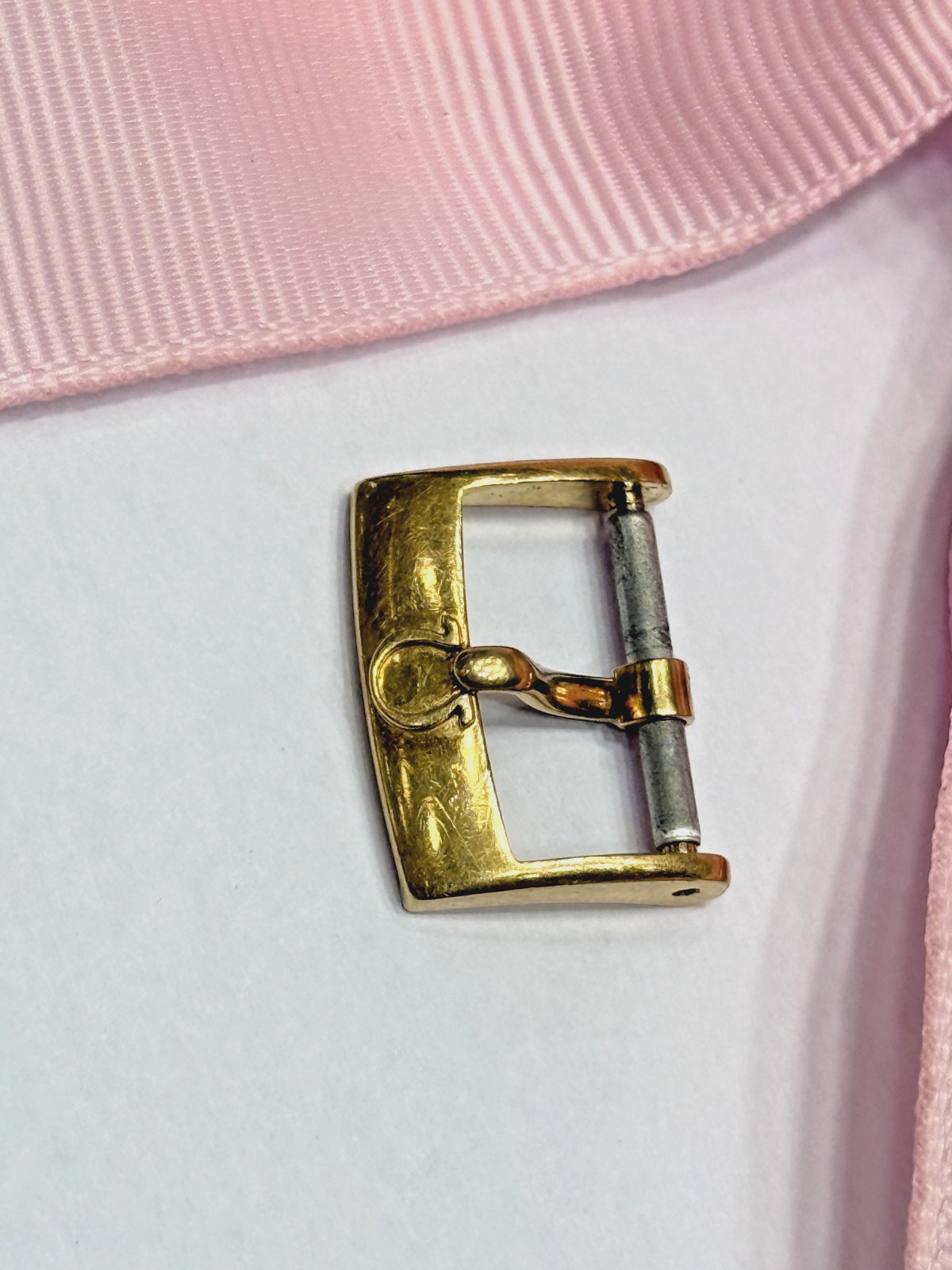 Omega Buckle 16mm Solid Gold 18k Swiss Made Genuine !