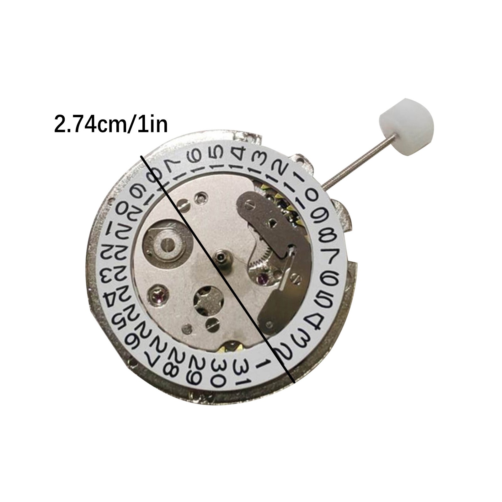 For NH35 Compatible Automatic Movement 1.5mm Hour Hand Durable Mechanism