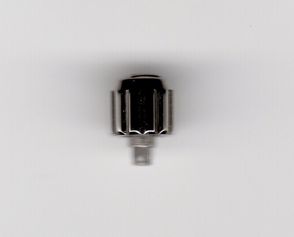 Tag Heuer 4.5 mm Factory Crown Stainless Steel screw down w/tube for some Links