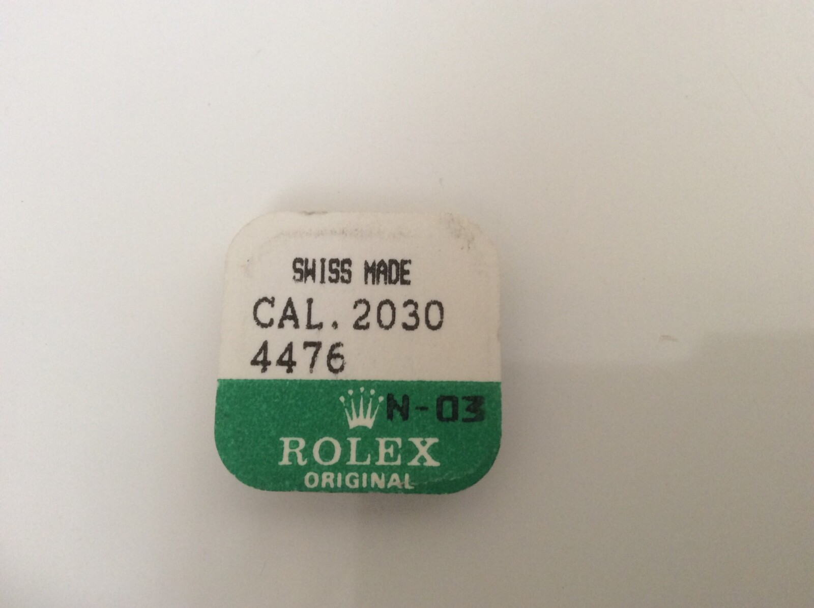 Rolex Cal. 2030 4476 Axle for Oscillating Weight – New in Sealed package
