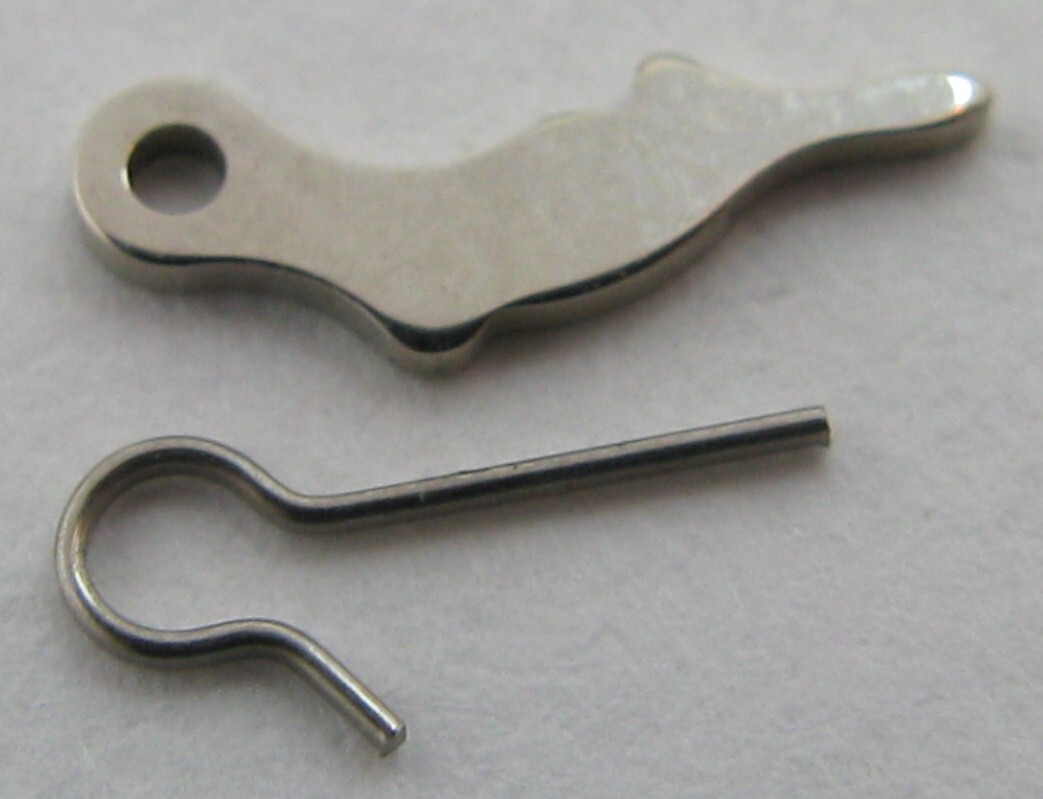 Poljot 3133 chronograph … watch movement part yoke 435 & its spring