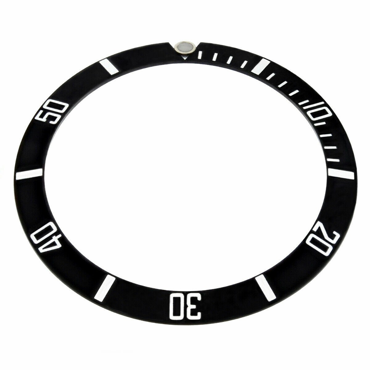 Bezel Insert For Rolex Plastic Submariner 1680, 5512, 5513, 5517 Black