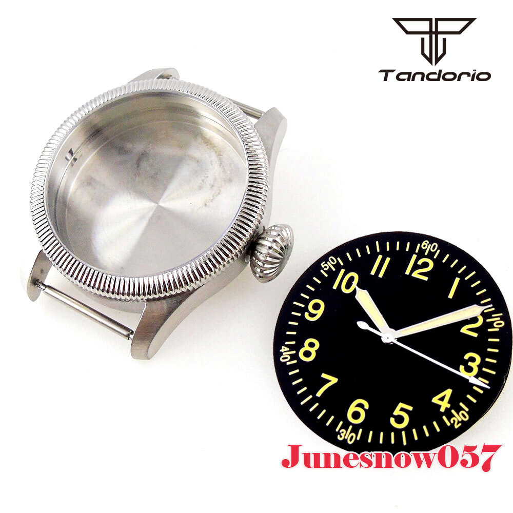 Fit NH35 NH36 NH34 ETA2824 39MM Men Watch Coin Edge Bezel Case Dial Hand Set