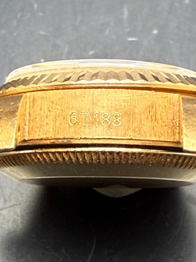 Genuine 18k Solid Gold Rolex ref 67138/67000 Case Set.