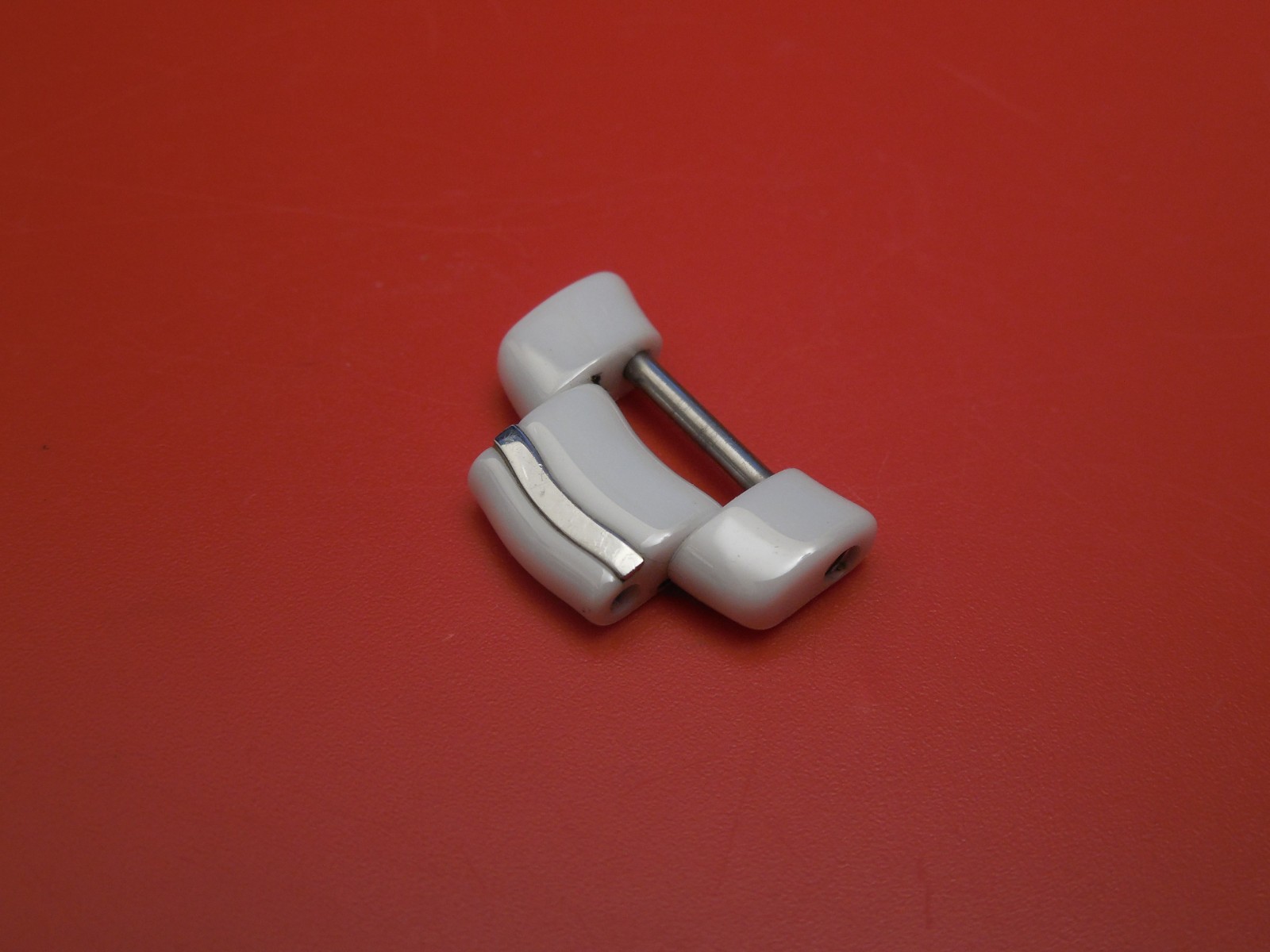 EBEL WHITE CERAMIC 17MM STRAP BAND BRACELET LINK FOR 33MM X-1 x1 MODEL