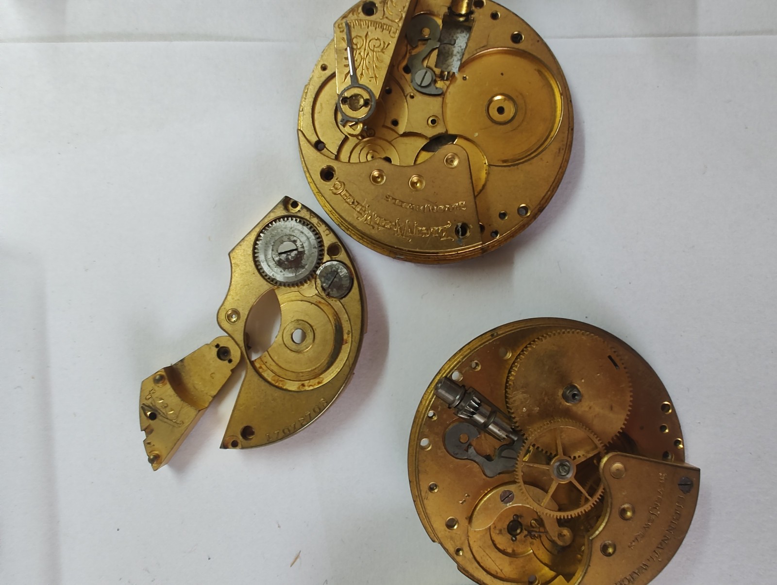 Elite Elgin National Watch Co. Archive: 1900s Movements, Fancy Enamel Dials !!