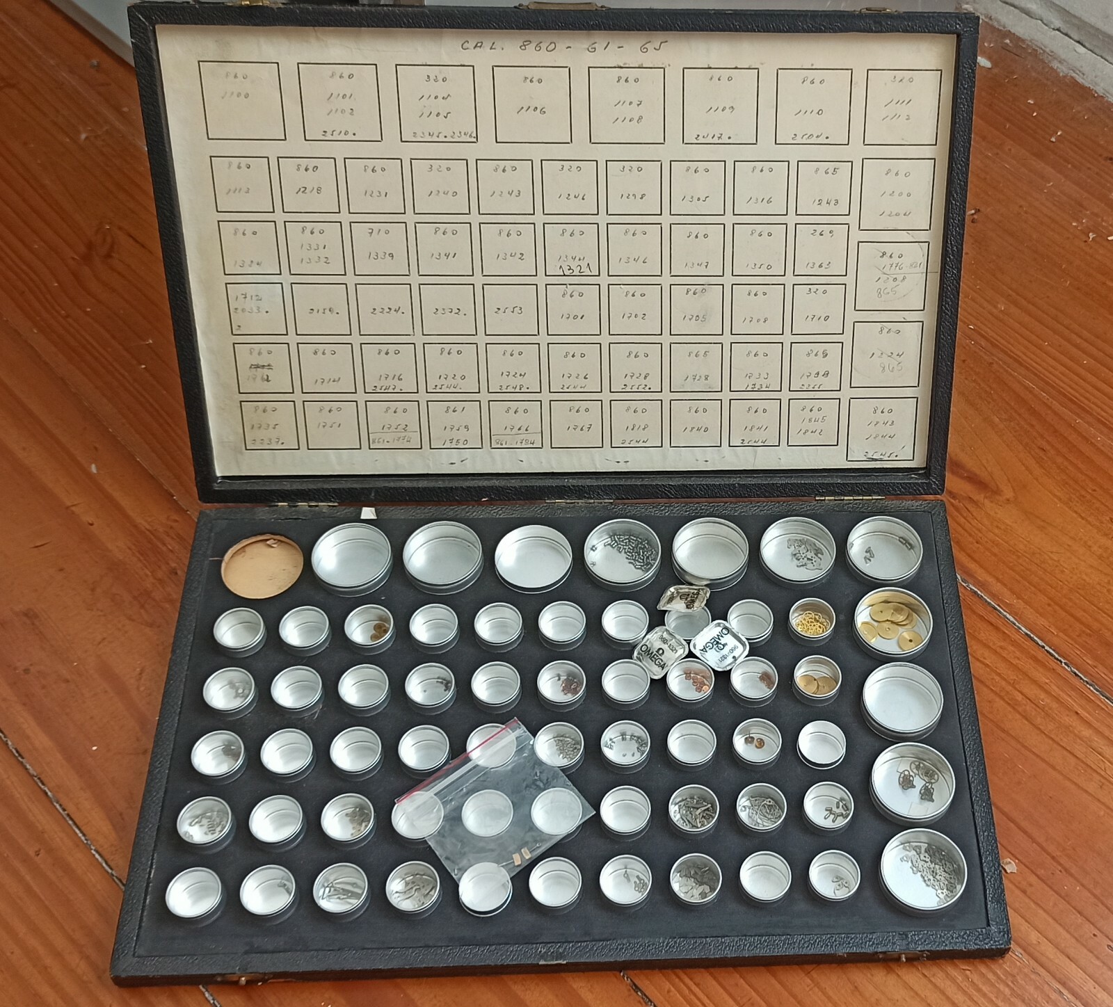 Omega calibers 860 861 865 NEW OLD STOCK Parts check the list!!!