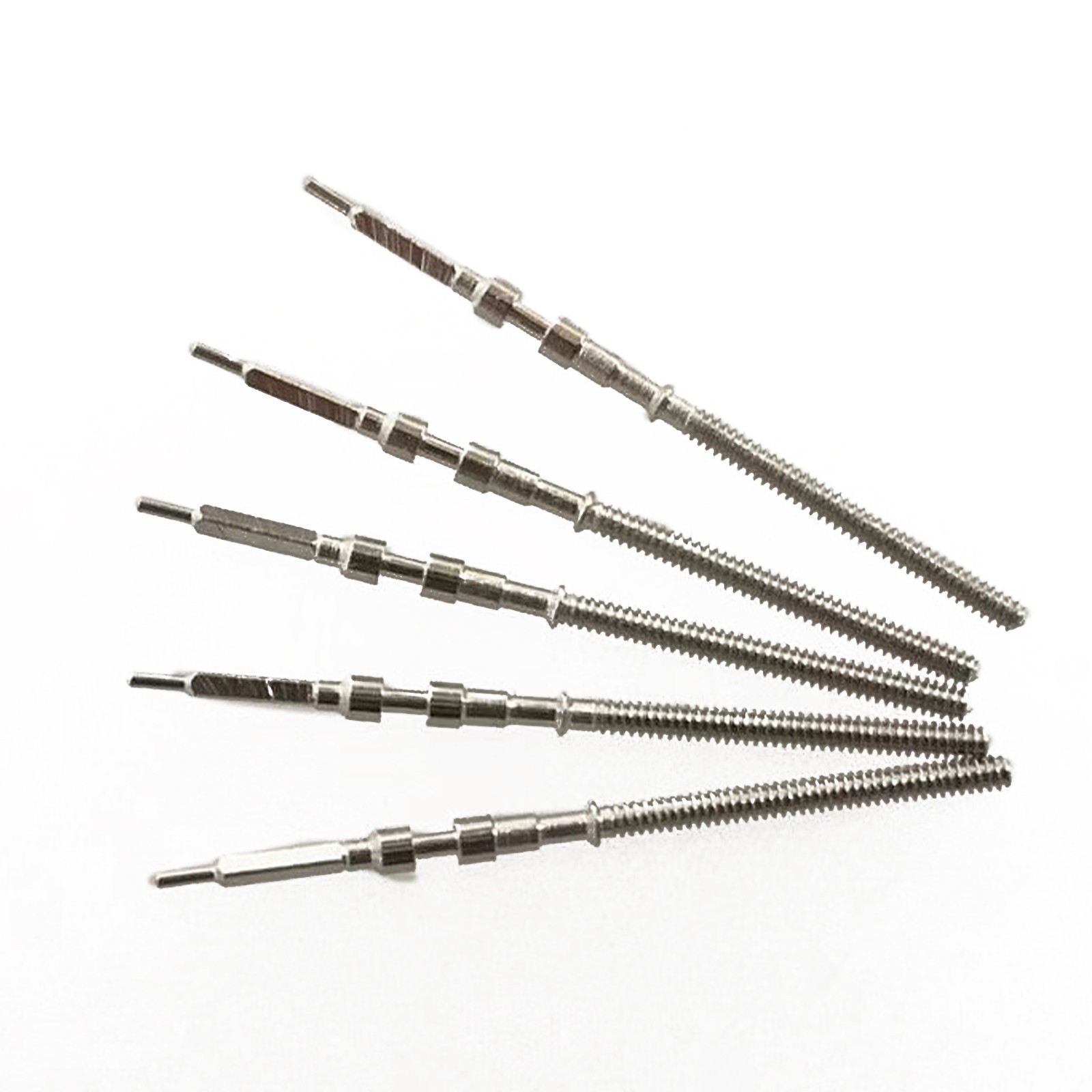 5Pack Metal Watch Winding Stem Rod Bar Replacement For 46941 46943 Movement xx