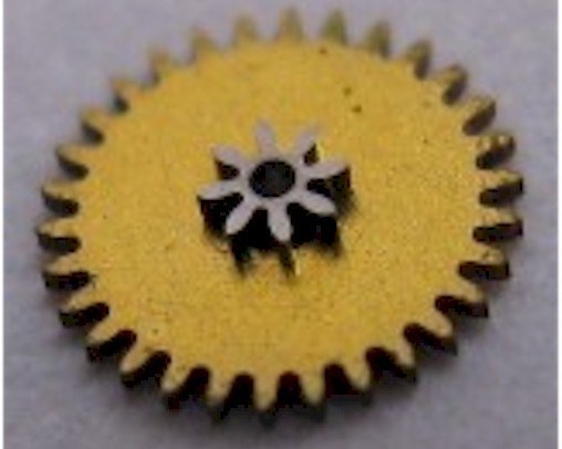 Rolex Watch movement 1601 base 1600 part #1857 minute wheel