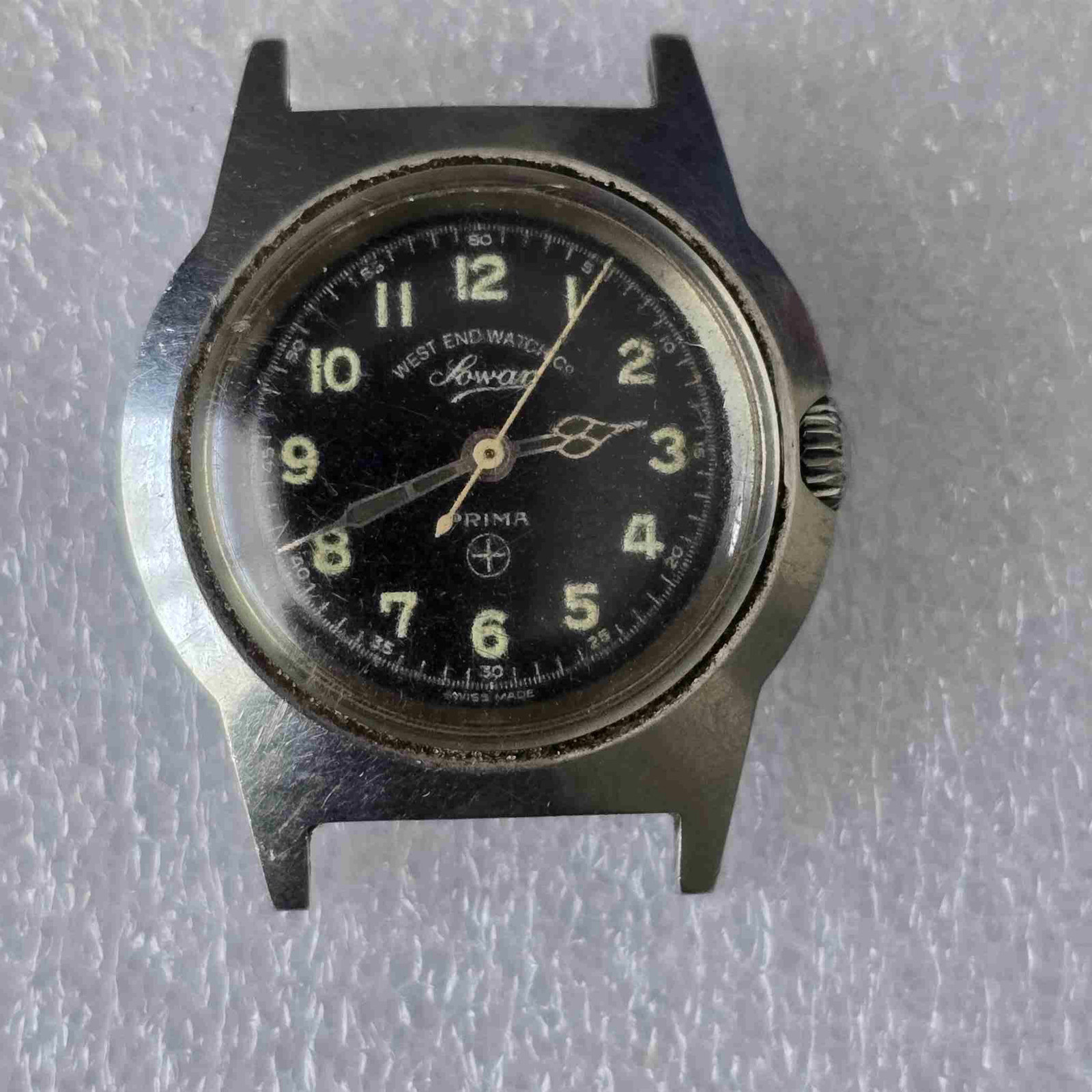 Vintage WEST END SOWAR PRIMA Wristwatch. Ref: S.4236. For Service