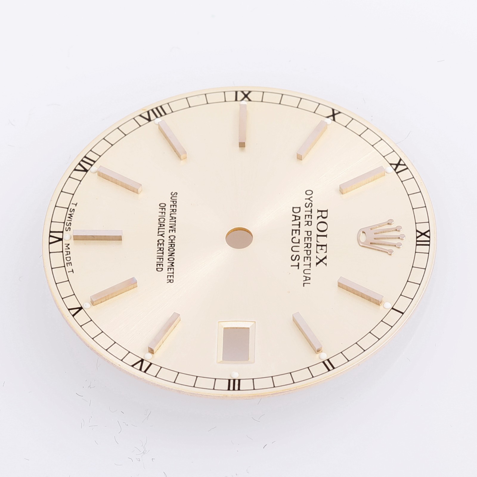 Rolex Mens Datejust 36mm Silver Stick Dial T Swiss T 16014-16234 #M24