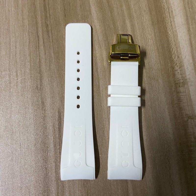 20MM 23MM Rubber Watch Strap Fits I-GUCCI dive series YA136322 YA136217 YA136204