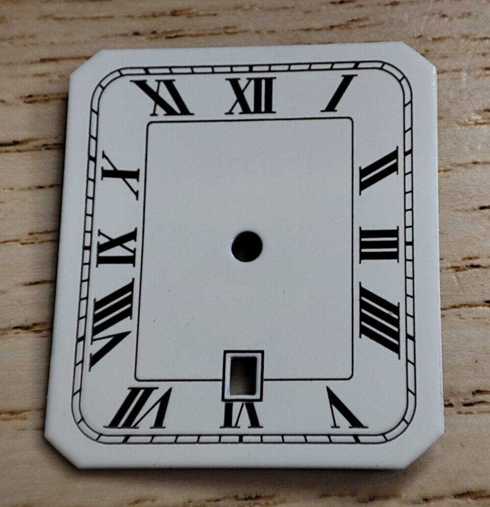 Watch Dial White color 25 mm lot of 38 dials