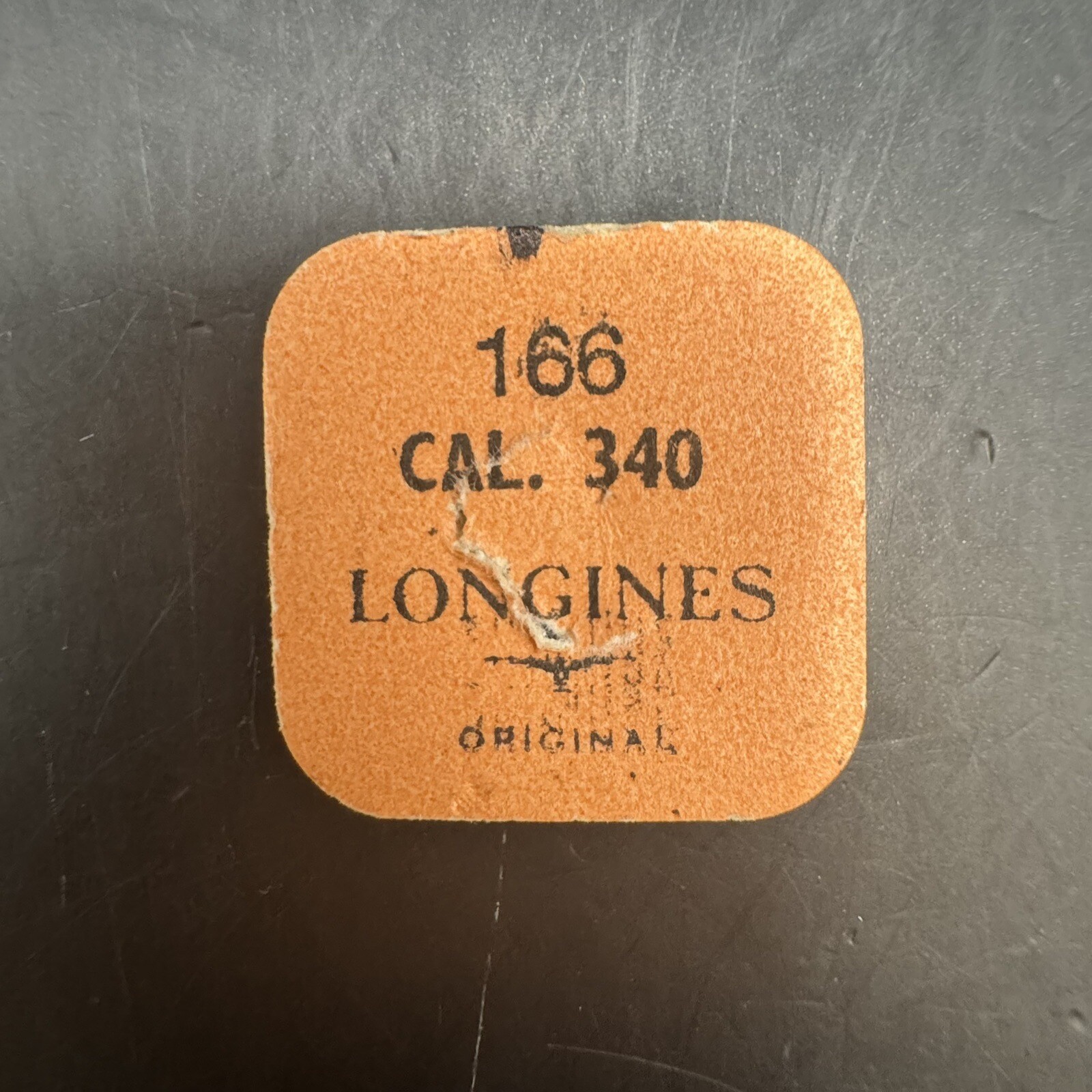(1) Genuine NOS Longines Case Clamp for Cal. 340 Part No. 166 Vintage Swiss