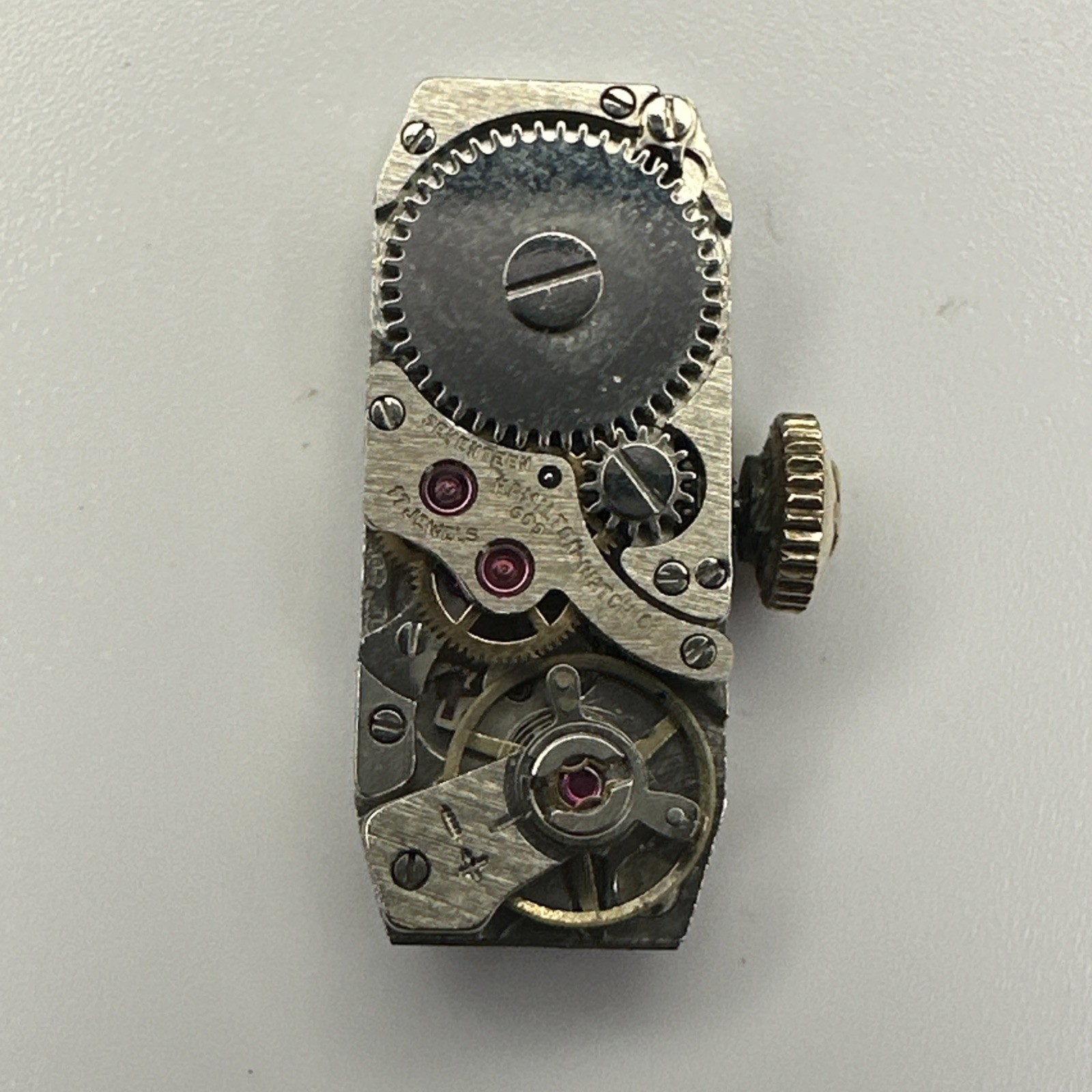 VINTAGE LADIES HAMILTON WRIST WATCH MOVEMENT, CAL. 609, 17 JEWEL