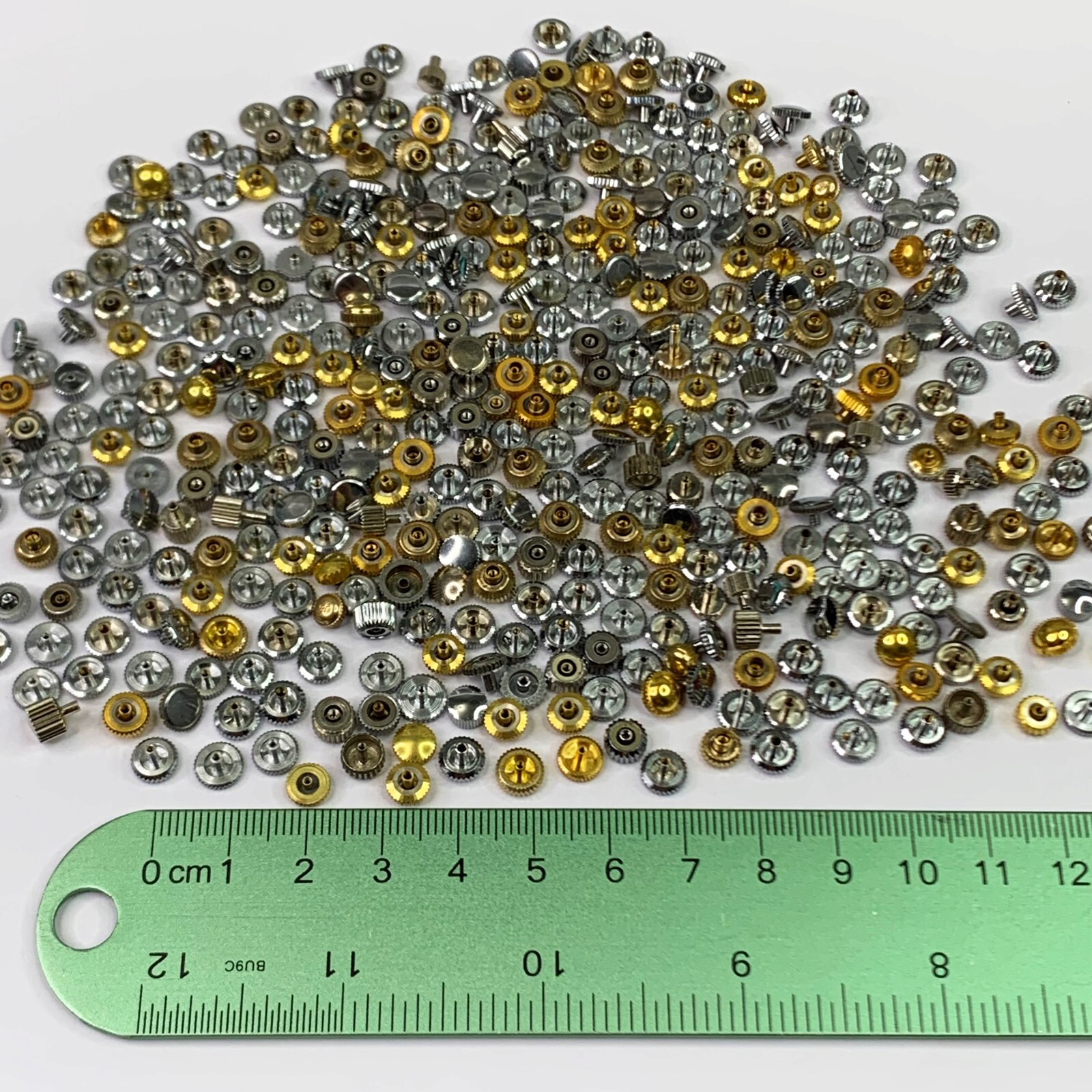 25 Watch Crowns 6-7mm Silver Gold Watchmakers Repair Lot Repair Spares For Parts