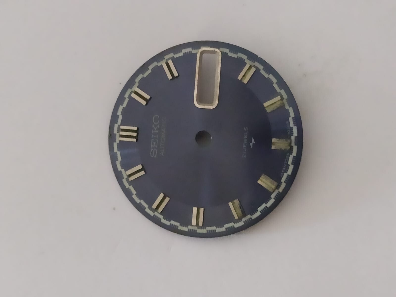 original Seiko 7006-7030 Rally Dial Blue Fit For All Seiko 7006 27.50mm Used