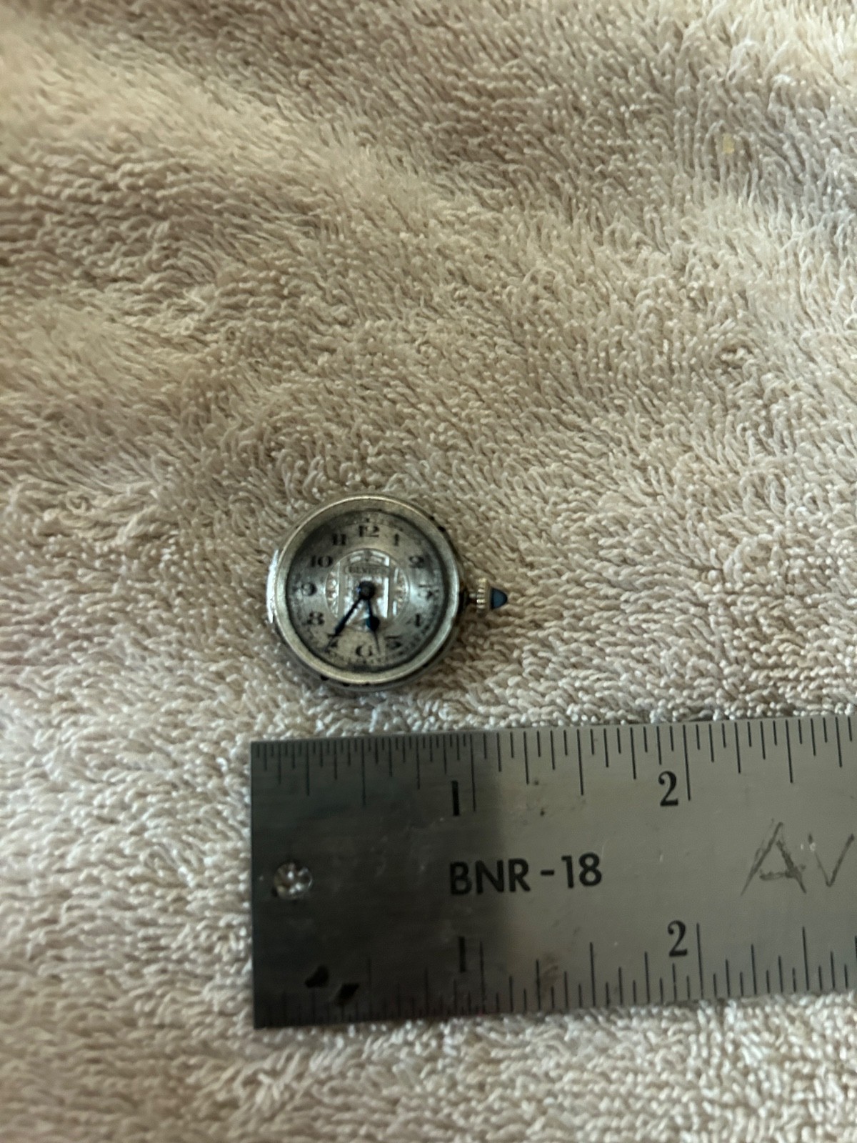 Antique Benrus Watch Movement 15 Jewels
