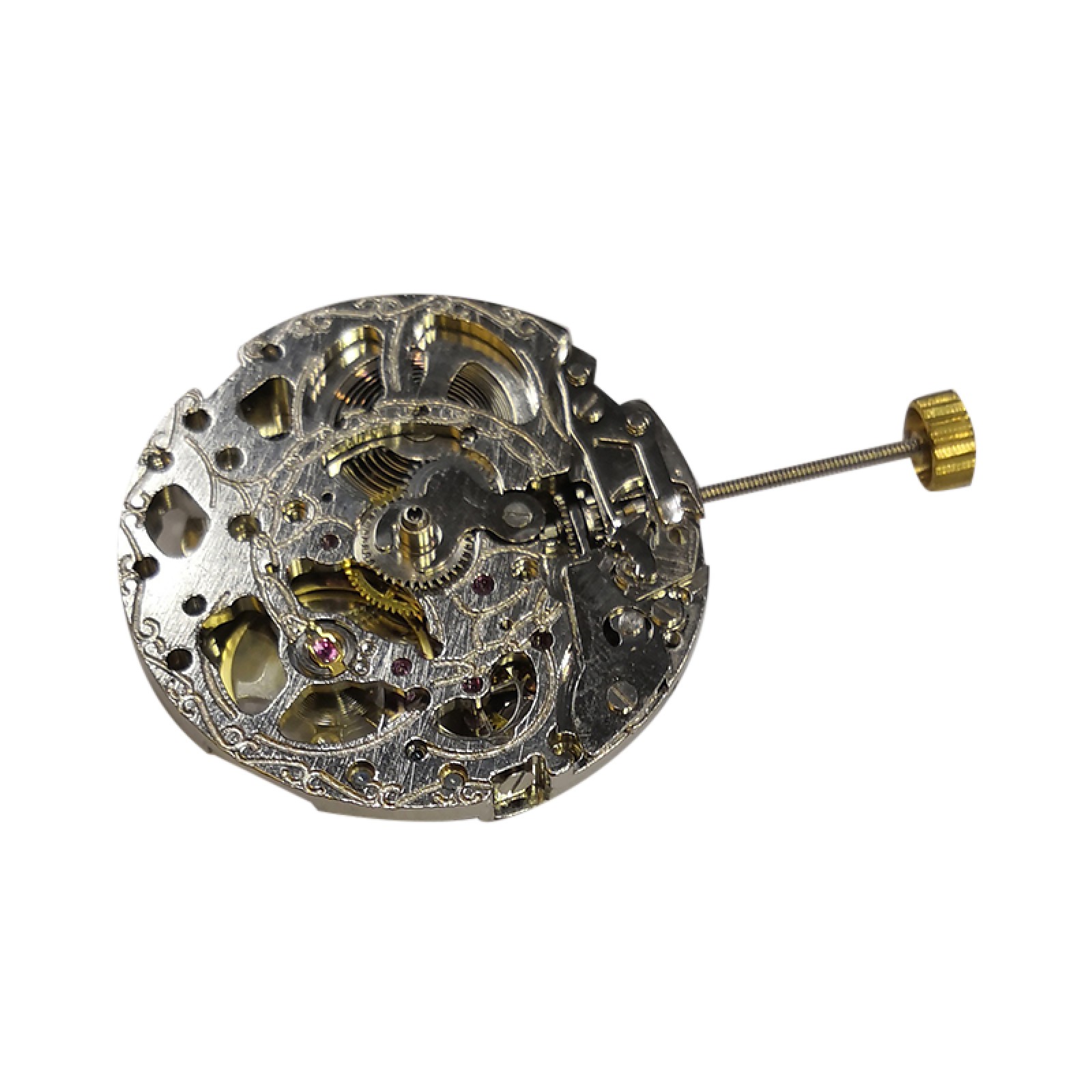 3-Hand Skeleton Automatic Mechanical Winding Watch Movement For Miyota 8205