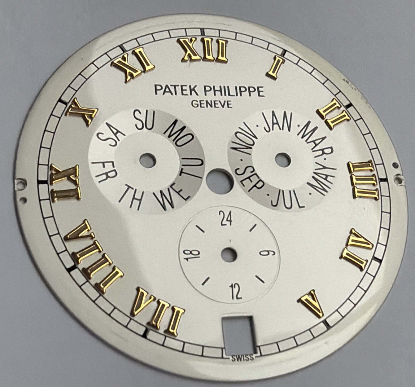 Patek Philippe 5035R Annual Calendar Rose Gold Silver Dial