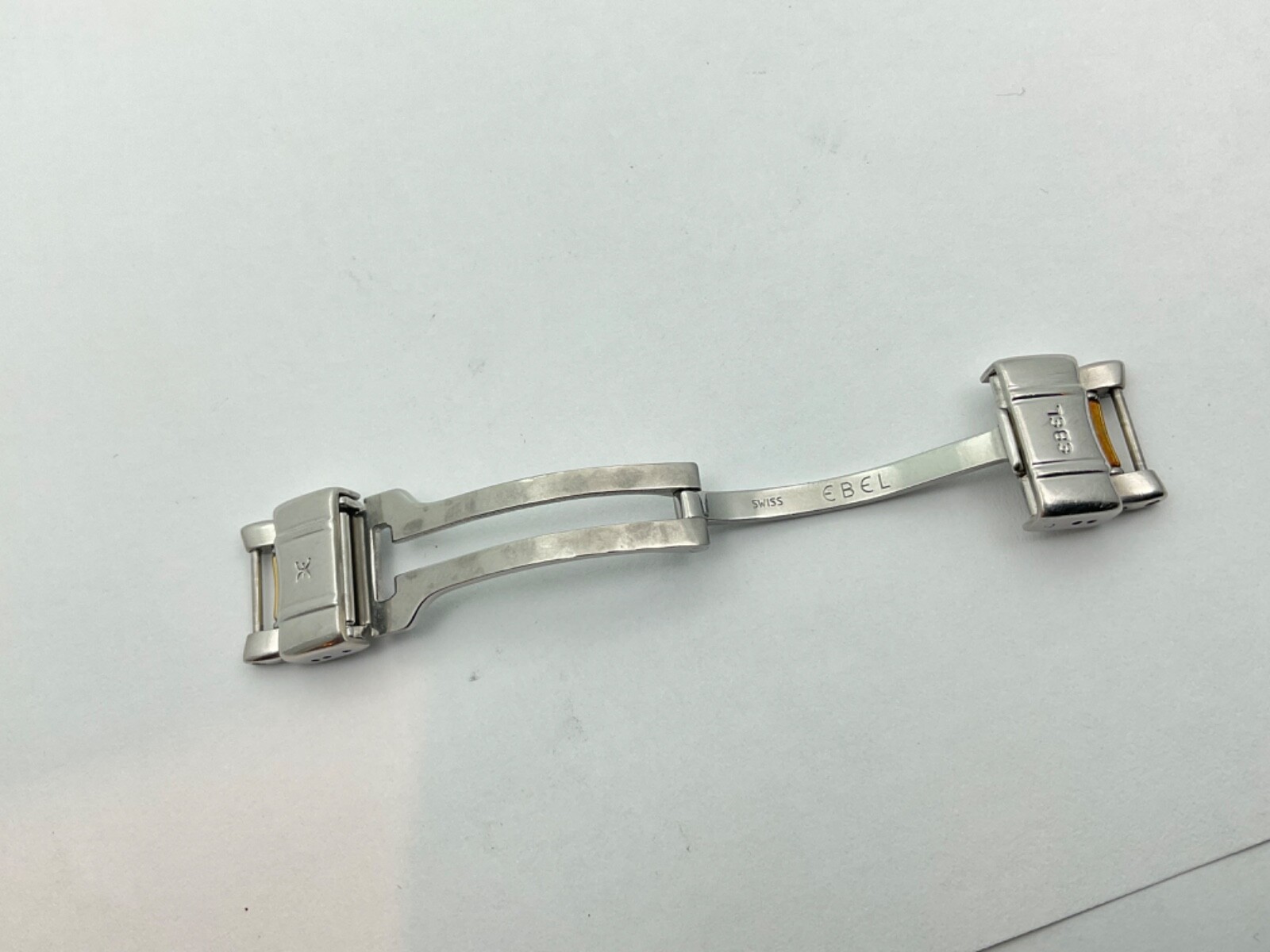 Authentic Ladies EBEL 1911 188901 Stainless Steel & 18k gold capped Clasp 1394