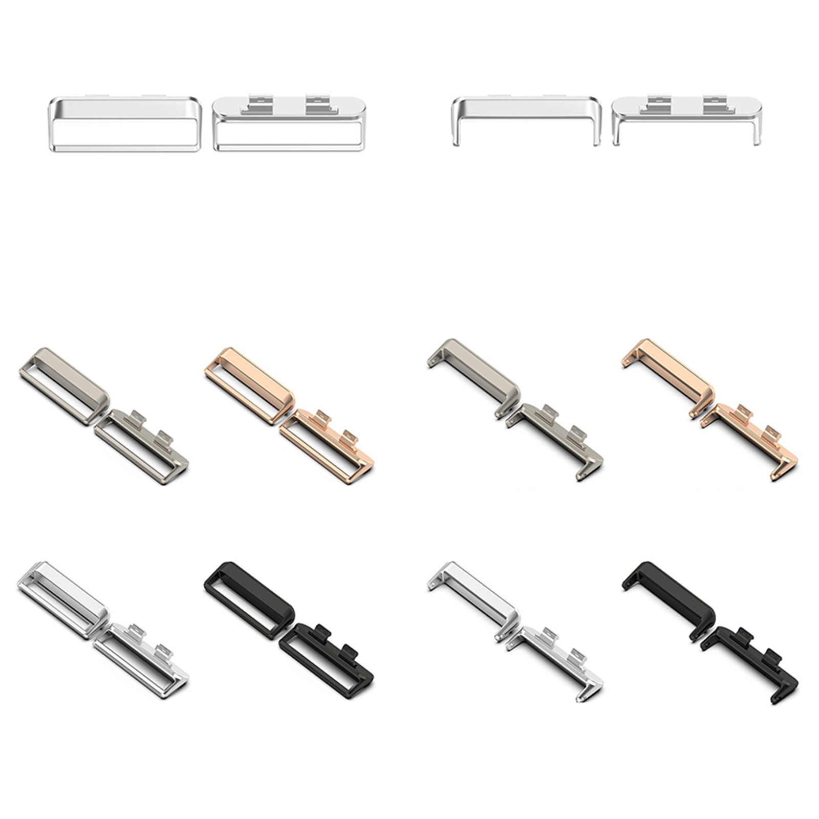 Steel Metal Head Grain Medium Grain Connector Adapter for Huawei Band 11 Series