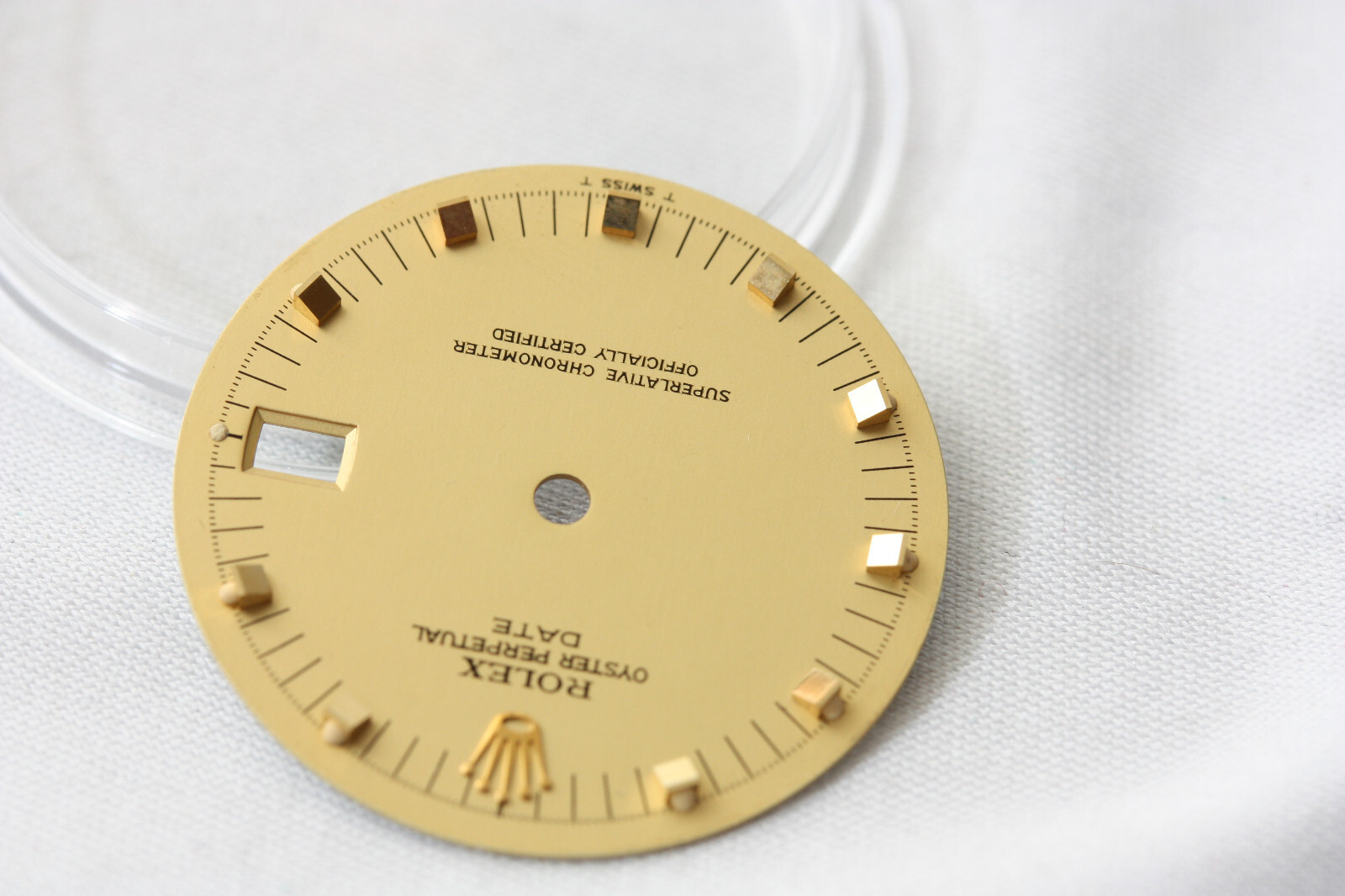 Rolex Factory Gold Stick Dial Ref: 15223, 15053 & Other Quick Set Date Models