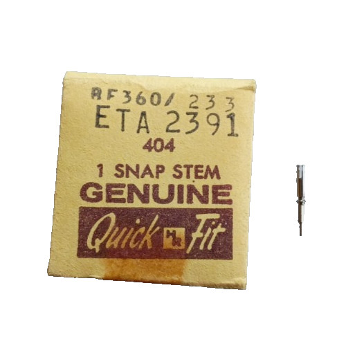 ETA 2390 2391 … Winding Stem FEMALE OA9.25 SH4.2 #360/233 “SEE INTERCHANGE”