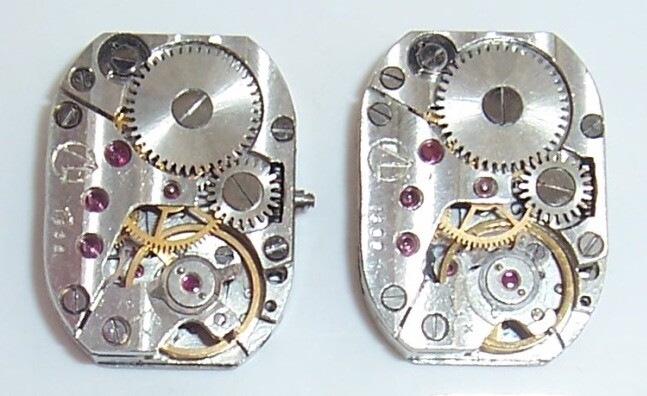 Lot 50 ladies watch movements LUCH Geneve Waves 14×18 mm. Steampunk Art