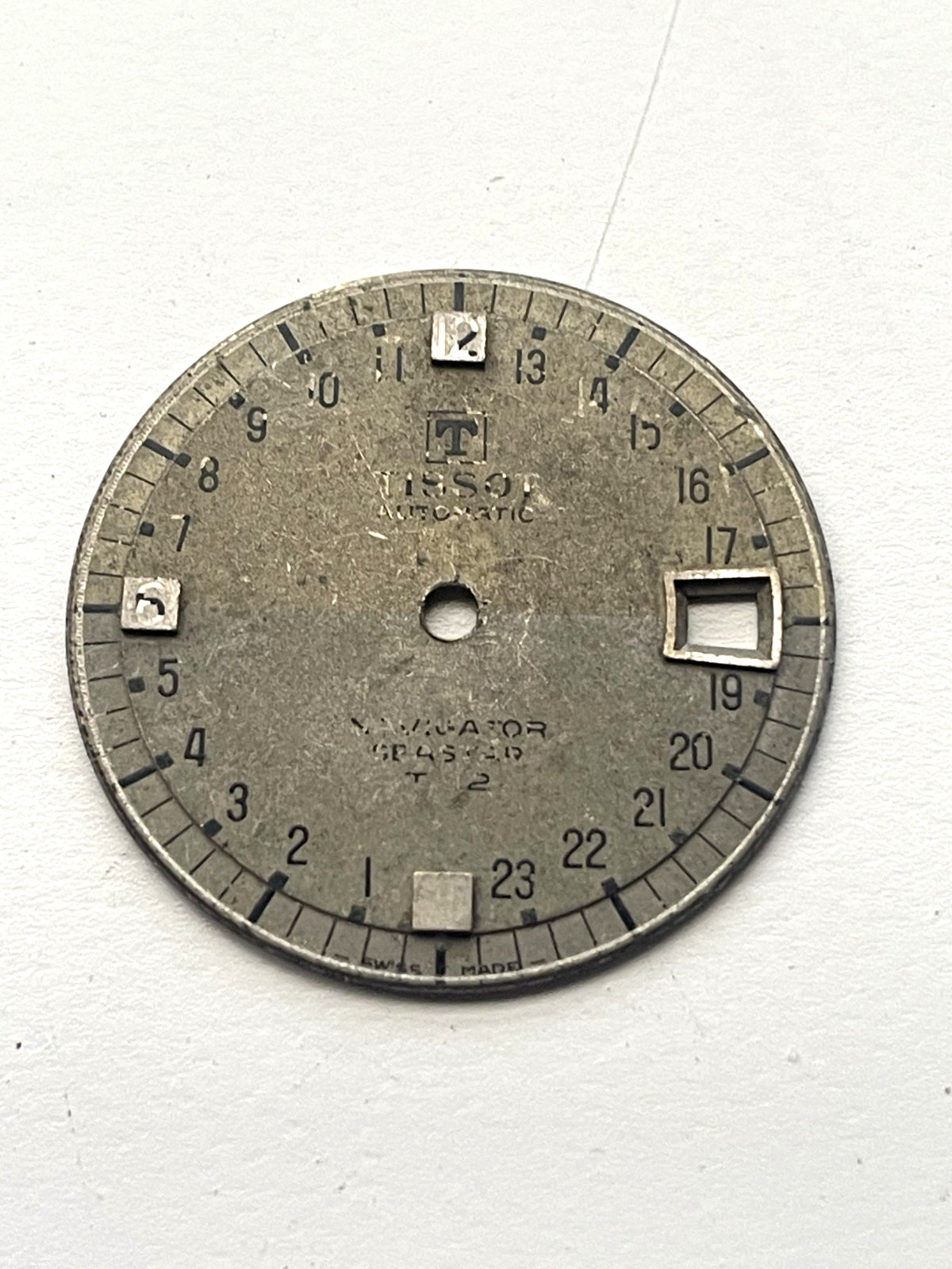 Tissot Navigator Seastar Watch Dial 27mm