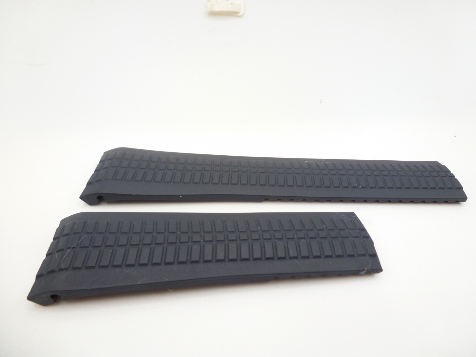 Original Patek Philippe 5968A 5968G Black Rubber Strap 22x18mm used